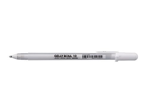 Gelpenna vit 1 st, 0,5 mm