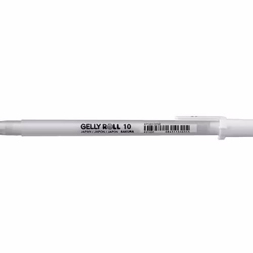 Gelpenna vit 1 st, 0,5 mm