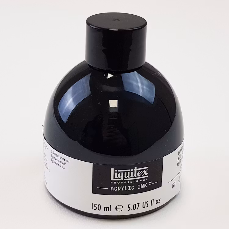Acrylic ink Black