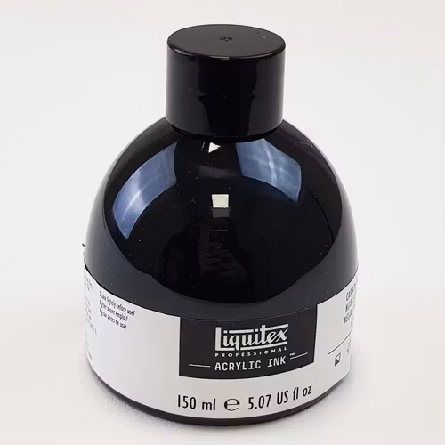 Acrylic ink Black