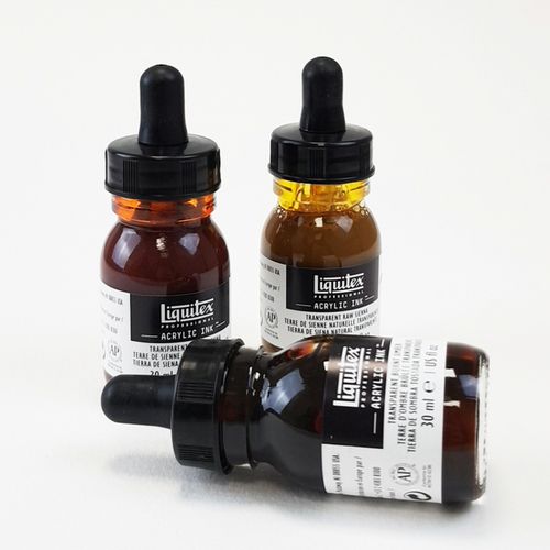 Acrylic Ink set - Jordfärger