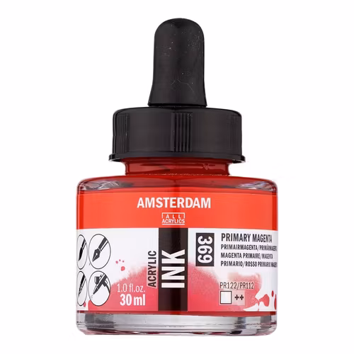 Primary Magenta Acrylic Ink 369