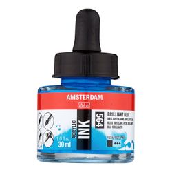 Brilliant Blue Acrylic Ink 564