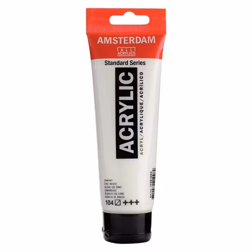 Zinc White 104 - Amsterdam Akrylfärg 120 ml