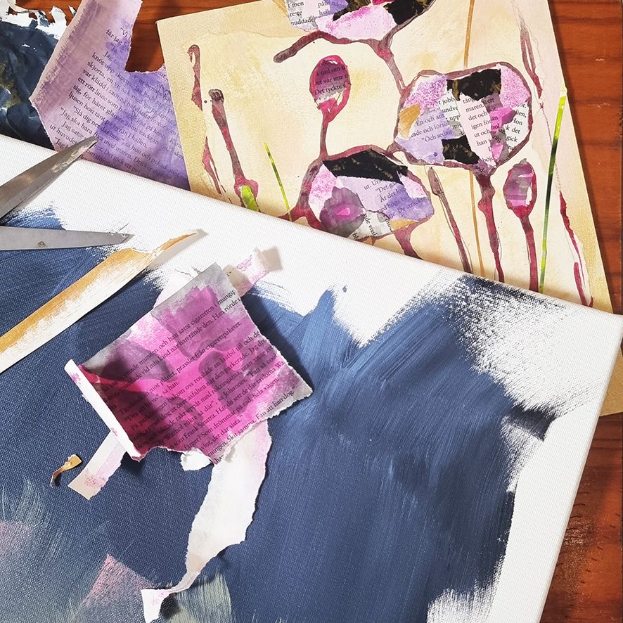 Webbkurs Mixed Media