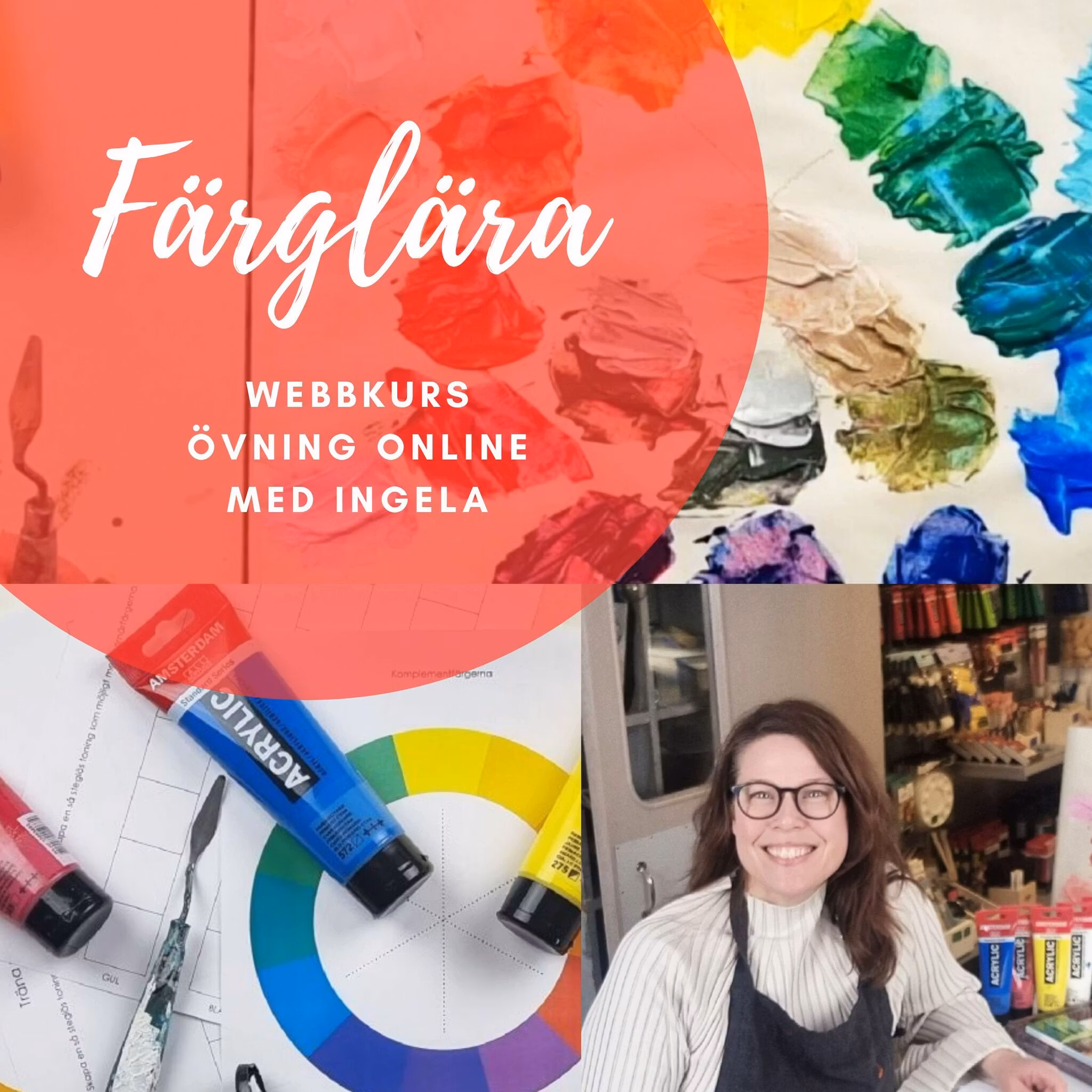 Webbkurs Färglära