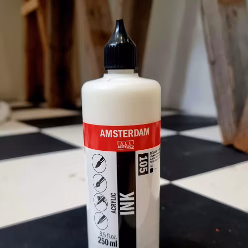 Titanium White Acrylic Ink 105