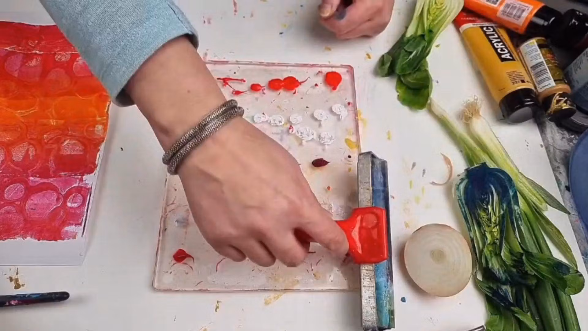 Unikt med Gelli Plate