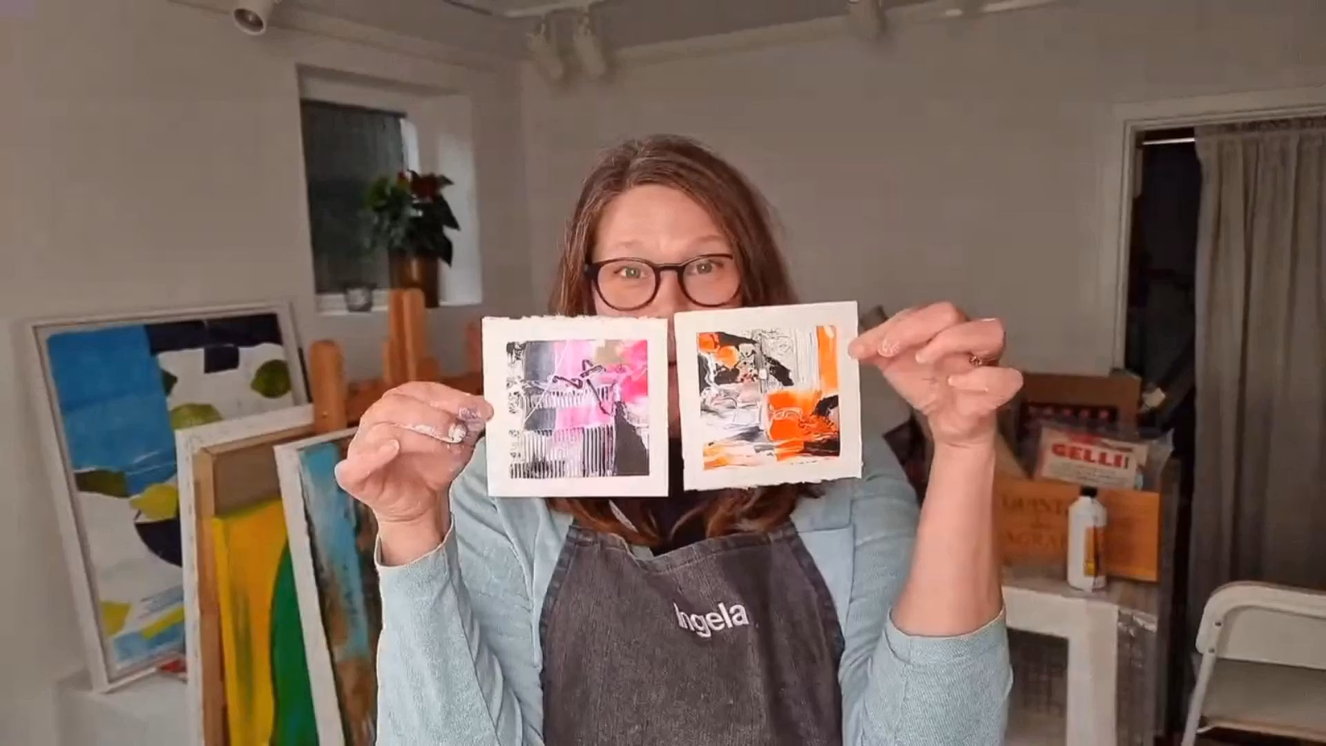 Abstrakta små skapelser