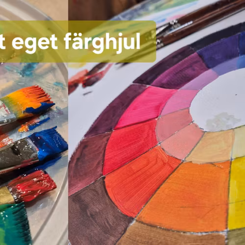 Webbkurs - Måla ditt eget färghjul