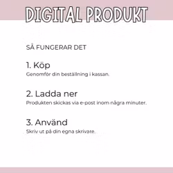 Mars - Färglägg varje dag