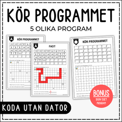 Kör programmet - kodning