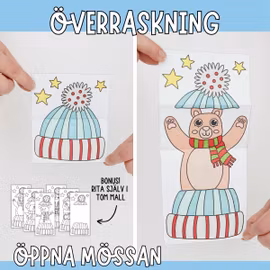 Överraskning - öppna mössan