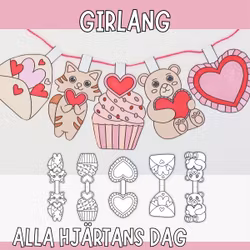 Girlang - alla hjärtans dag