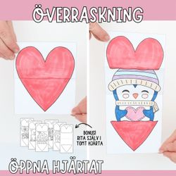Alla hjärtans dag-pyssel - hjärtan