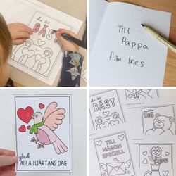 Alla hjärtans dag-kort: 5 motiv