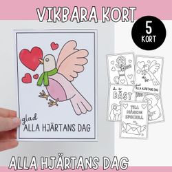 Alla hjärtans dag-kort: 5 motiv