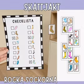 Skattjakt - rocka sockorna