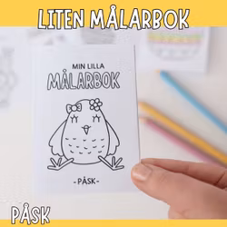 Min lilla målarbok - påsk
