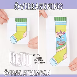 Rocka sockorna-pyssel - strumpor