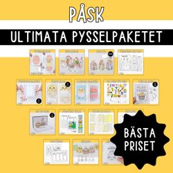Påskpyssel - ultimata pysselpaketet