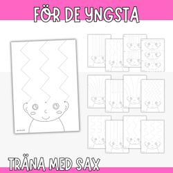 Träna med sax - klipp frisyrer
