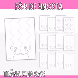 Träna med sax - klipp frisyrer