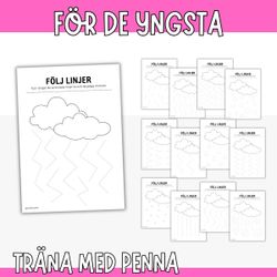 Träna med penna - rita väder