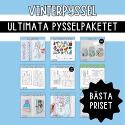 Vinterpyssel - ultimata pysselpaketet