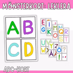 ABC-kort till leklera
