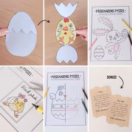 Påskharens pyssel 8 dagar - Original