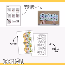 Magisk diamant - Påskpyssel som roterar