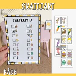 Skattjakt - tema påsk