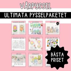 Vårpyssel - ultimata pysselpaketet