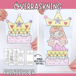 Öppningsbara pyssel: prinsessor