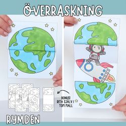 Öppningsbara pyssel: rymden