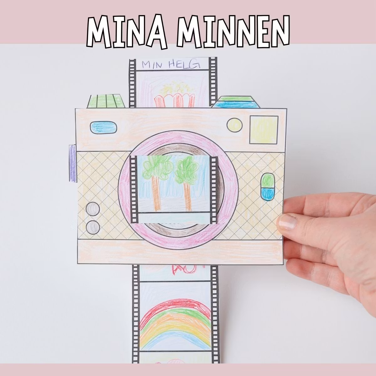 Mina minnen – pyssel med kamera och fotoramar