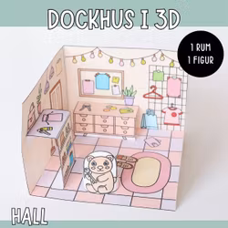 Pyssla dockhus - hall