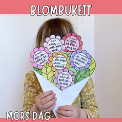 Mors dag-pyssel : ge bort peppande blombukett