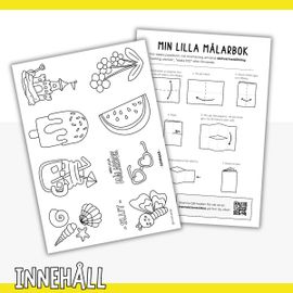 Min lilla målarbok - sommar