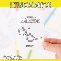 Min lilla målarbok - sommar