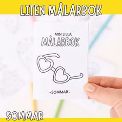 Min lilla målarbok - sommar