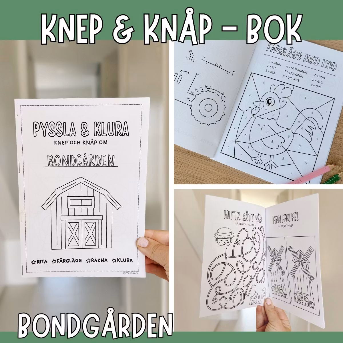 Bondgården - pyssla och klura