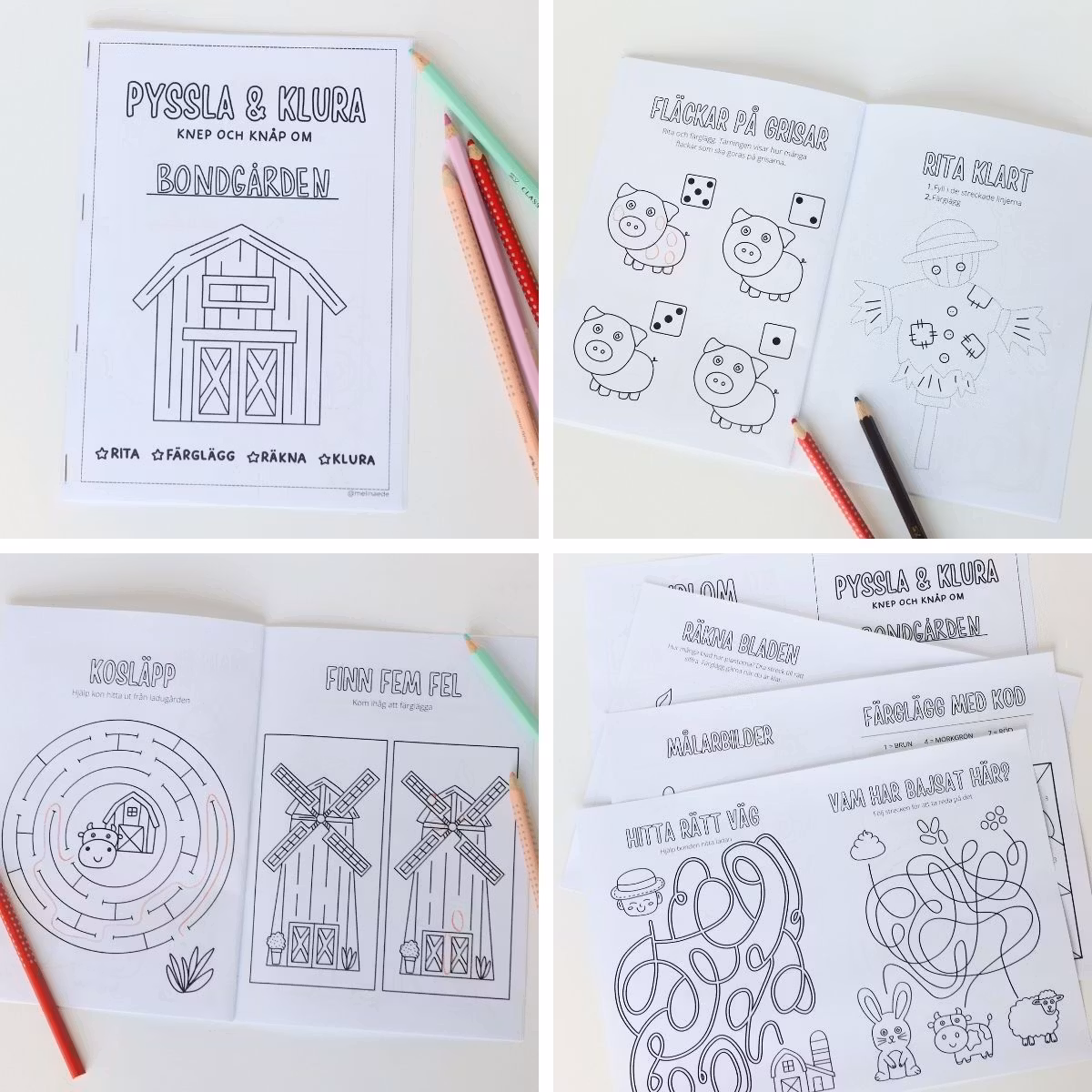 Bondgården - pyssla och klura