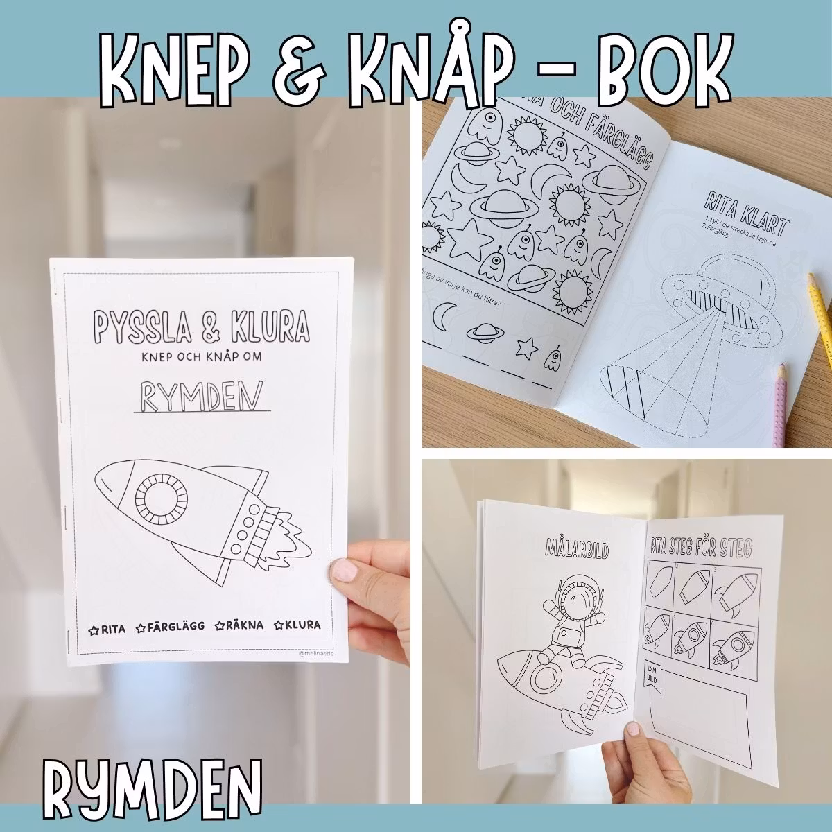 Rymden - pyssla och klura