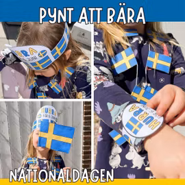Nationaldagen 6 juni - Pynt att bära