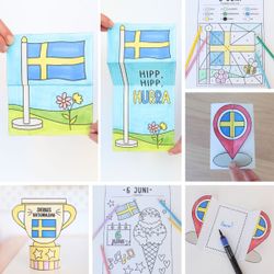 Sveriges nationaldag - 12 pyssel