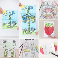 Midsommar - pysselkit