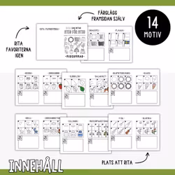 Rita steg för steg-bok: midsommar