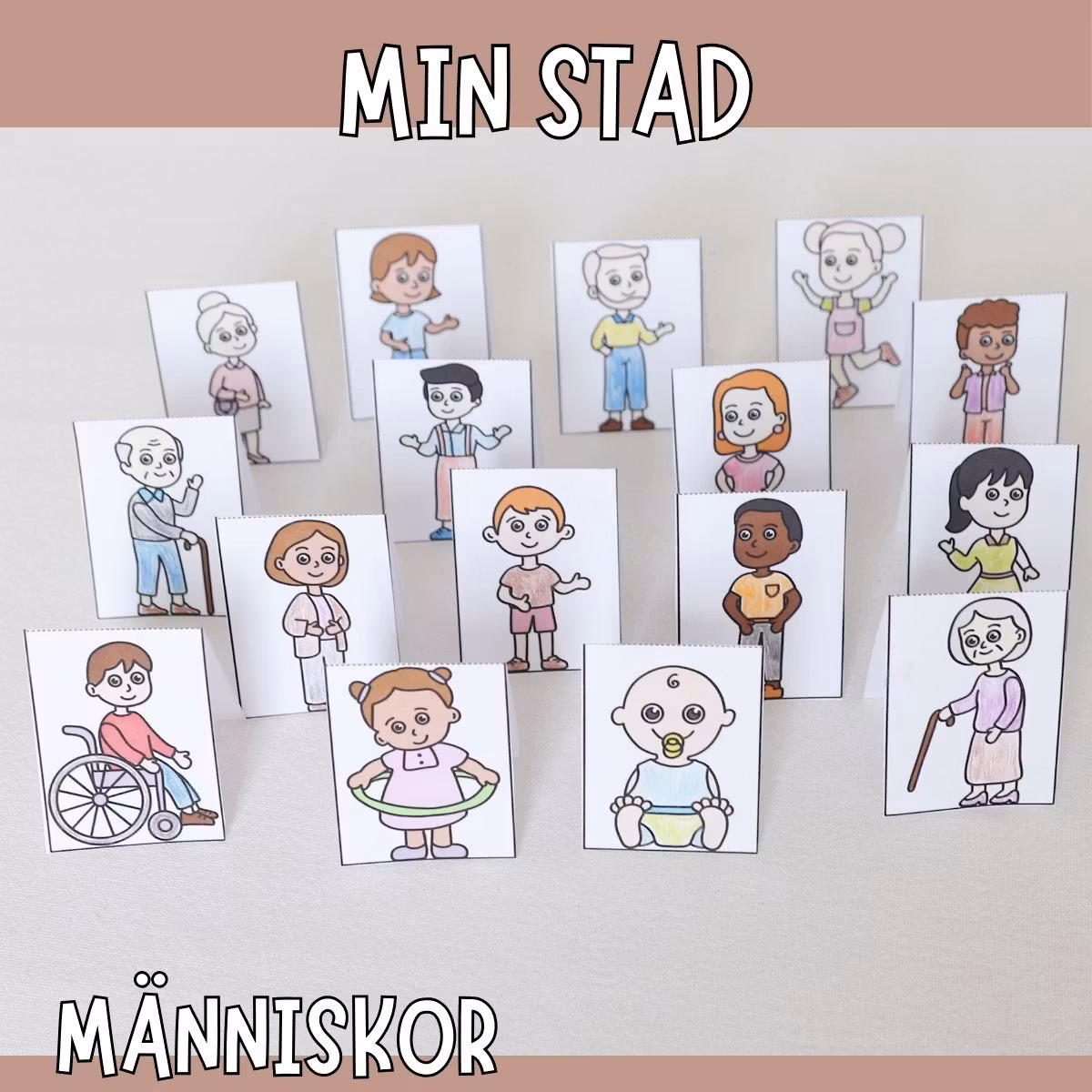 Min stad - Människor